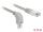 Delock Netzwerkkabel RJ45 Cat.6 S/FTP unten gewinkelt / gerade 0,5 m