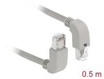 Delock Netzwerkkabel RJ45 Cat.6A S/FTP oben / unten...