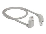 Delock Netzwerkkabel RJ45 Cat.6A S/FTP oben / unten...