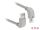 Delock Netzwerkkabel RJ45 Cat.6A S/FTP oben / unten gewinkelt 0,5 m