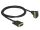 Delock DVI Kabel 18+1 Stecker zu 18+1 Stecker gewinkelt 1 m
