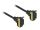 Delock DVI Kabel 18+1 Stecker gewinkelt zu 18+1 Stecker gewinkelt 1 m