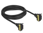 Delock DVI Kabel 18+1 Stecker gewinkelt zu 18+1 Stecker gewinkelt 3 m