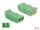 Delock LWL Kupplung mit Laserschutzklappe LC Duplex Buchse zu LC Duplex Buchse 4 Stück