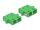 Delock LWL Kupplung SC Duplex Buchse zu SC Duplex Buchse Singlemode 4 Stück grün