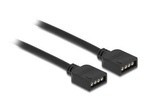 Delock RGB Anschlusskabel 4 Pin für 12 V RGB LED Beleuchtung 30 cm
