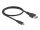 Delock Bidirektionales USB Type-C™ zu DisplayPort Kabel (DP Alt Mode) 8K 60 Hz 0,5 m DP 8K zertifiziert