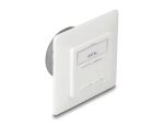 Delock Netzwerk Anschlussdose Unterputz 2 Port RJ45 Cat.6A LSA