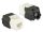 Delock Keystone Modul RJ45 Buchse > LSA Cat.6A UTP weiß