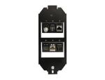 Delock Keystone Halterung 6 Port für Bodentank