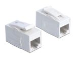 Delock Keystone Modul RJ45 Buchse > RJ45 Buchse Cat.6A...