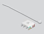 Delock Keystone Modul RJ45 Buchse > LSA Cat.6 UTP rot