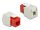 Delock Keystone Modul RJ45 Buchse > LSA Cat.6 UTP rot