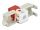 Delock Keystone Modul RJ45 Buchse > LSA Cat.6 UTP rot