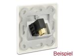 Delock Keystone Modul HDMI Buchse > HDMI Buchse 90° gewinkelt schwarz