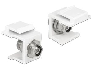 Delock Keystone Modul FC Simplex Buchse > Buchse weiß
