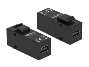 Delock Keystone Modul mini DisplayPort Buchse > mini DisplayPort Buchse