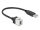 Delock Keystone Modul USB 2.0 C Buchse > USB 2.0 A Stecker mit Kabel