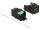 Delock Keystone Modul USB 2.0 A Buchse zu Terminalblock schwarz