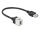 Delock Keystone Modul USB 2.0 C Buchse > USB 2.0 A Buchse mit Kabel