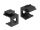 Delock Keystone Abdeckung schwarz mit 8 mm Durchführung 4 Stück