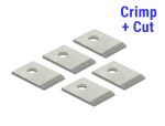 RJ45 Crimp+Cut Klingen Set 5 Stück für Delock 86450
