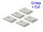RJ45 Crimp+Cut Klingen Set 5 Stück für Delock 86450