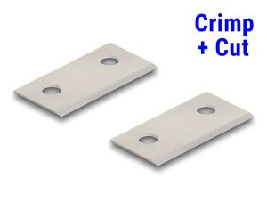 RJ45 Crimp+Cut Klingen Set 2 Stück für Delock 86450