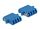 Delock LWL Kupplung LC Quad Buchse zu LC Quad Buchse Singlemode 2 Stück blau