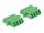 Delock LWL Kupplung LC Quad Buchse zu LC Quad Buchse Singlemode 2 Stück grün