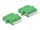 Delock LWL Kupplung LC Quad Buchse zu LC Quad Buchse Singlemode 2 Stück grün