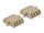 Delock LWL Kupplung LC Quad Buchse zu LC Quad Buchse Multimode 2 Stück beige
