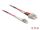 Delock Kabel Lichtwellenleiter LC zu SC Multimode OM4 0,5 m