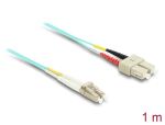 Delock Kabel Lichtwellenleiter LC zu SC Multimode OM3 1 m