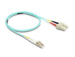 Delock Kabel Lichtwellenleiter LC zu SC Multimode OM3 1 m