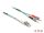 Delock Kabel Lichtwellenleiter LC zu ST Multimode OM3 0,5 m