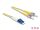 Delock Kabel Lichtwellenleiter LC > ST Singlemode OS2 0,5 m