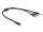 Delock DC Verteilerkabel 5,5 x 2,1 mm 1 x Buchse zu 3 x Stecker verschraubbar