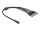 Delock DC Verteilerkabel 5,5 x 2,1 mm 1 x Buchse zu 5 x Stecker verschraubbar
