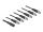Delock DC Verteilerkabel 5,5 x 2,1 mm 1 x Buchse zu 6 x Stecker verschraubbar