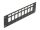 Delock Keystone Halterung 8 Port Panel Einbau