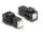 Delock Keystone Modul USB 2.0 Typ-B Buchse zu USB 2.0 Typ-B Buchse schwarz