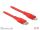 Delock Daten- und Ladekabel USB Type-C™ zu Lightning™ für iPhone™, iPad™ und iPod™ rot 2 m MFi