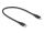 Delock Daten- und Ladekabel USB Type-C™ zu Lightning™ für iPhone™, iPad™ und iPod™ schwarz 0,5 m MFi