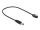 Delock DC Stromkabel 5,5 x 2,1 mm Stecker zu Anschluss für Blockbatterie 9 V