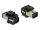 Delock Keystone Modul SC Simplex Buchse zu SC Simplex Buchse beige / schwarz