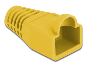Delock Knickschutztülle für RJ45 Stecker gelb 20 Stück