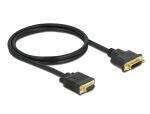 Delock Kabel DVI 24+5 Buchse zu VGA Stecker 1 m