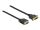 Delock Kabel DVI 24+5 Buchse zu VGA Stecker 3 m