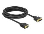 Delock Kabel DVI 24+5 Buchse zu VGA Stecker 5 m